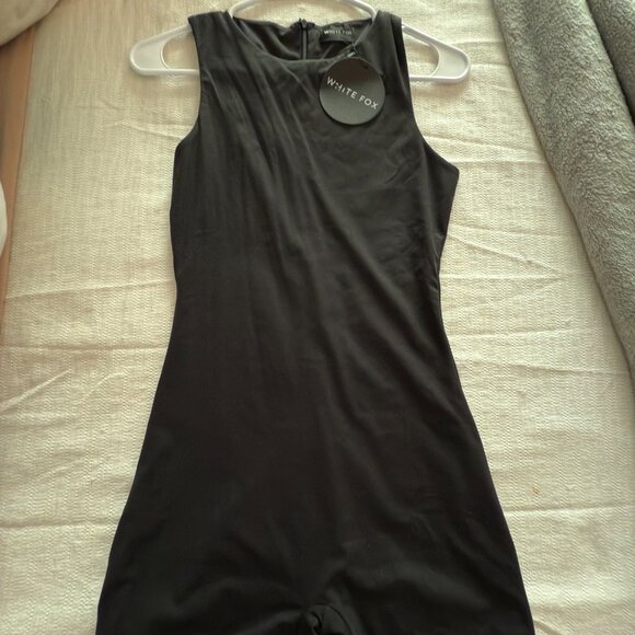 White Fox Live Freely Playsuit Black - Picture 4 of 6